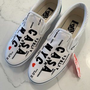 Vans X Casa NYC magazine Shop Slip on Sneakers